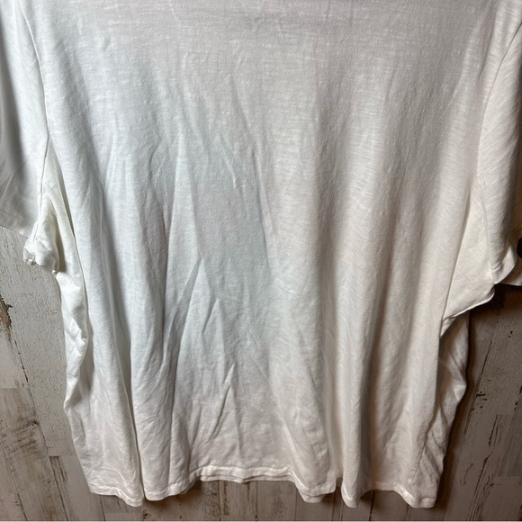 Lane Bryant Women's Sz 22/24 Golden Hour Graphic TShirt Cotton Blend White - Picture 11 of 15